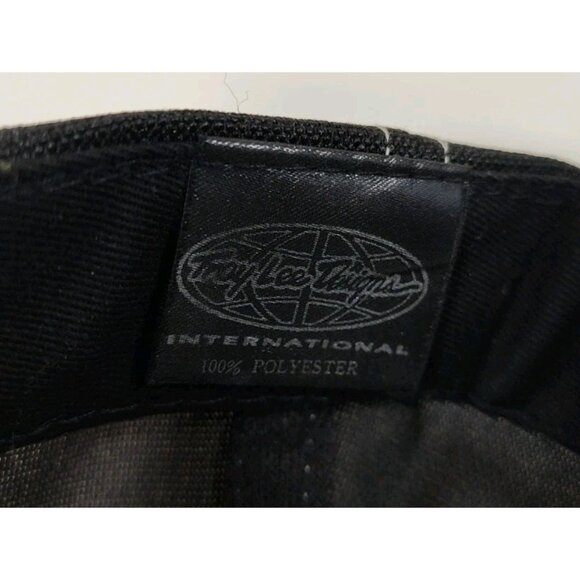 Troy Lee Designs "Ugly's In" Skull Motorhead Snapback Hat Cap Black Gray - Picture 6 of 6